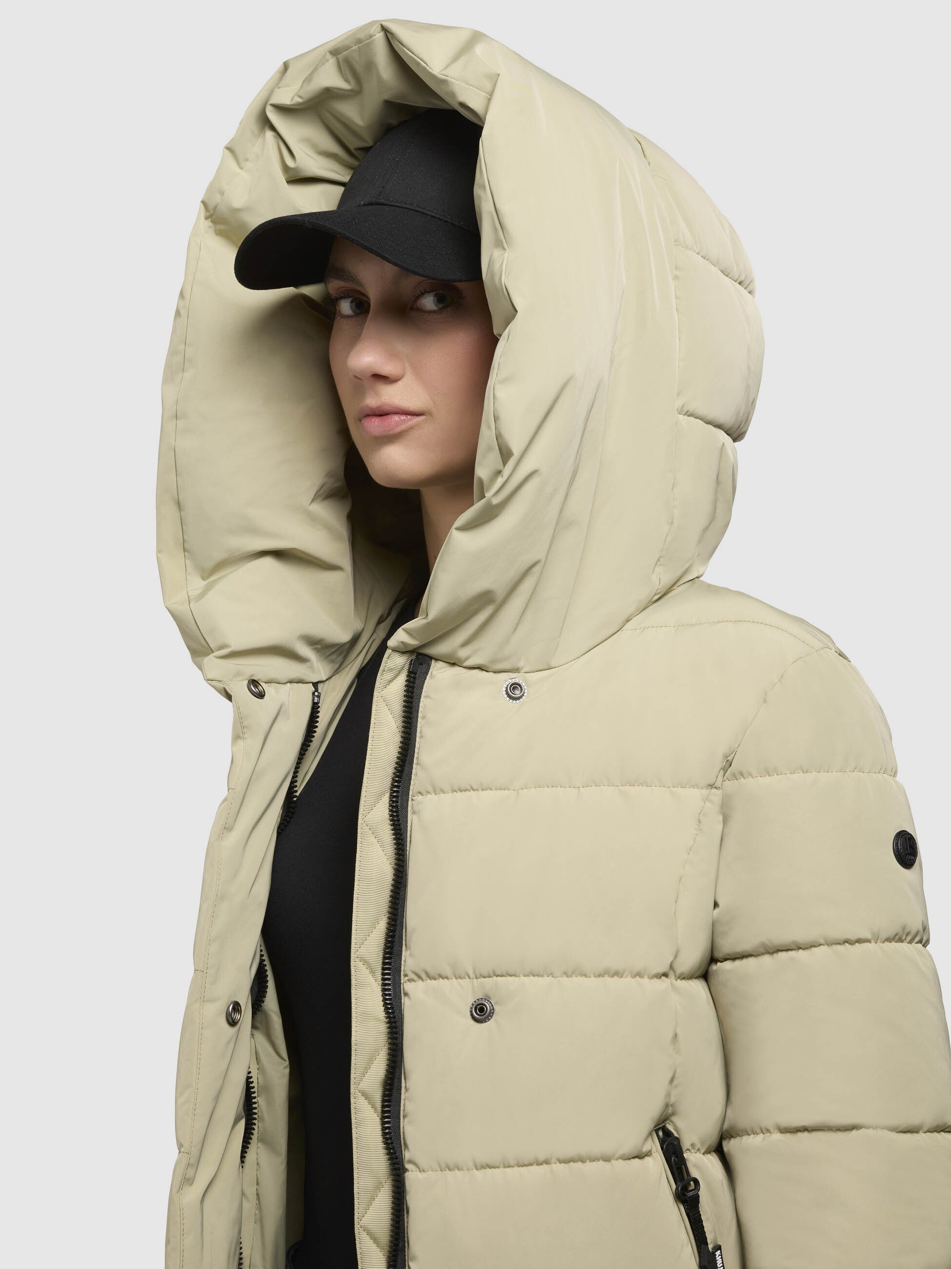 khujo-jacke-camea-oliv-steppjacke-damen-h-ftlang-mit-kapuze image 7