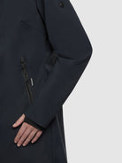 khujo-jacke-izaf3-dunkelblau-wasserabweisende-damen-regenjacke-mit-kapuze image 8