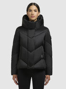 khujo-jacke-olsa-schwarz-steppjacke-regular-fit image 4