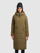 khujo-mantel-dairi-scrub-green-steppmantel-knielang image 4