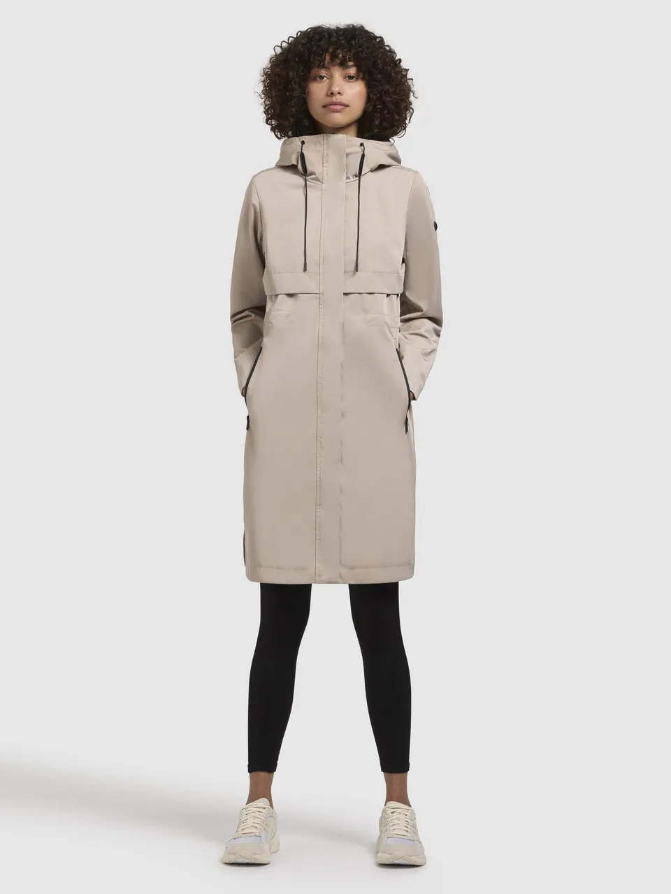 khujo-manao-damen-sommerparka-beige image 1