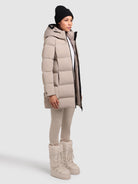 khujo-jacke-tanare3-steppjacke-dusty-rose-damen image 6