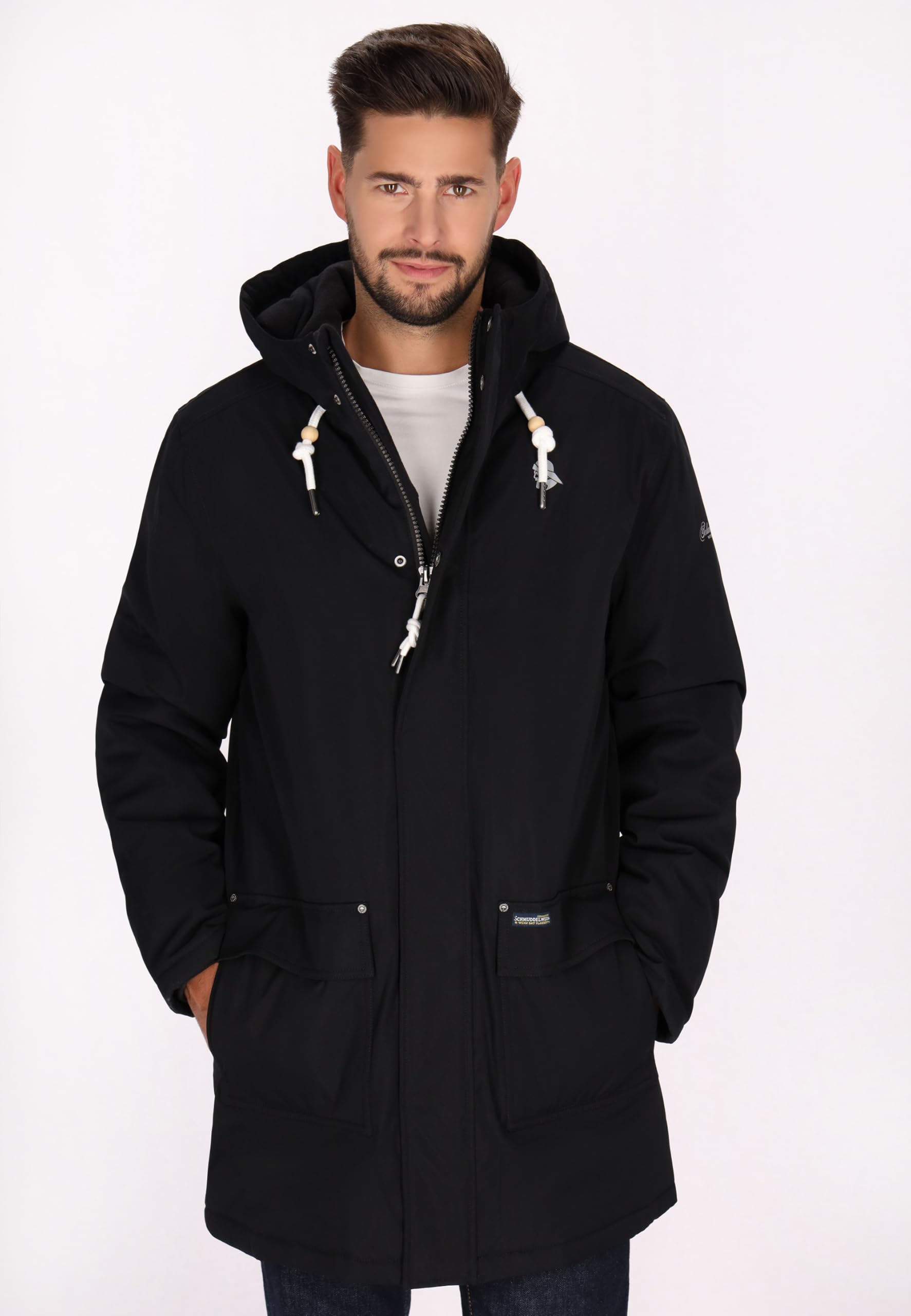 schmuddelwedda-herren-winterparka-langarm-rei-verschluss-blende-und-verstellbare image 3