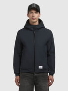 khujo-jacke-larm-damen-bergangsjacke-mit-kapuze-in-dunkelblau image 4