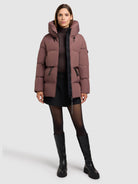 khujo-jacke-ellis2-orchid-lilac-steppjacke-loose-fit image 2