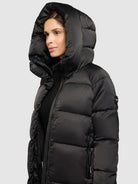 khujo-suda-damen-winter-steppjacke-black-loose-fit image 7