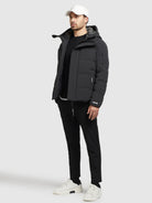 khujo-jacke-barat2-black-damen-steppjacke-mit-kapuze image 5