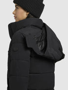 khujo-mantel-dani2-schwarz-warmer-langer-damen-steppmantel image 8
