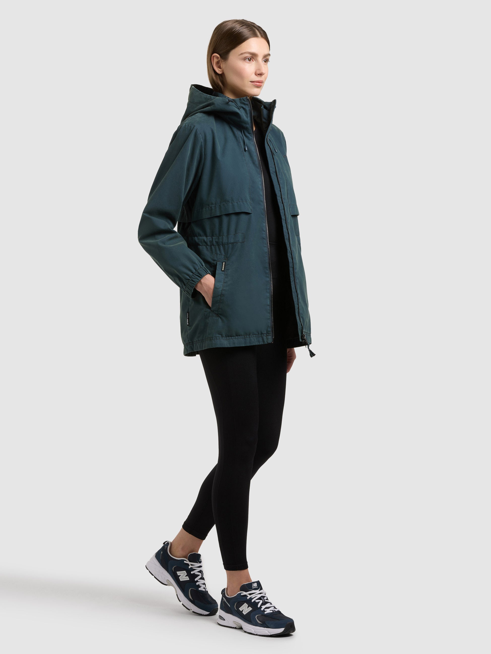 khujo-jacke-rania-atlantic-blue-damen-kapuzenjacke-regular-fit image 6