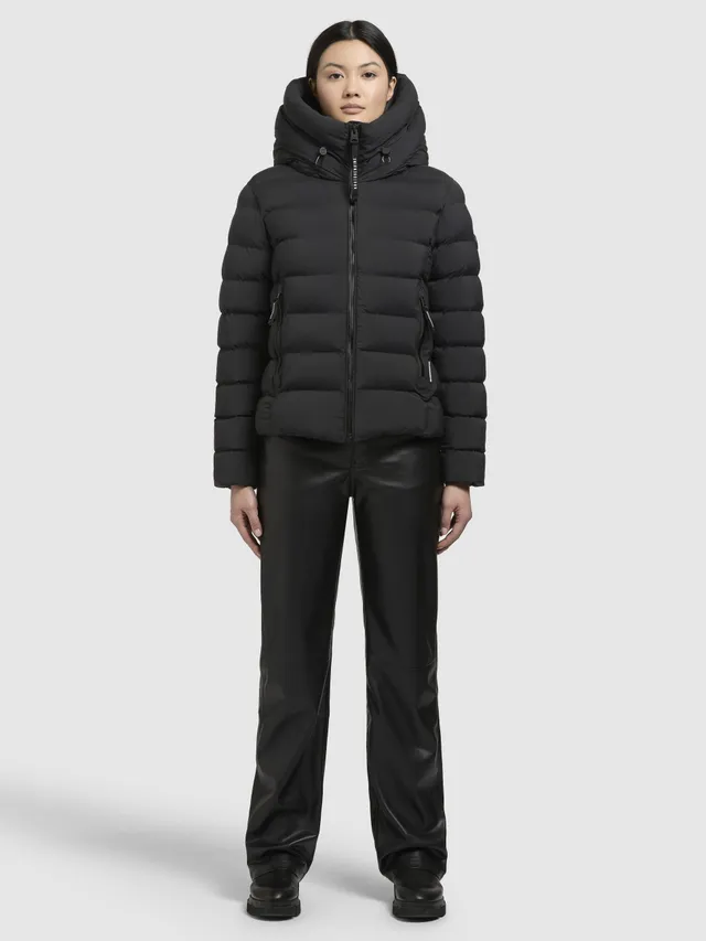 khujo-jacke-vadea-damen-h-ftlange-steppjacke-in-dunkelgrau image 1
