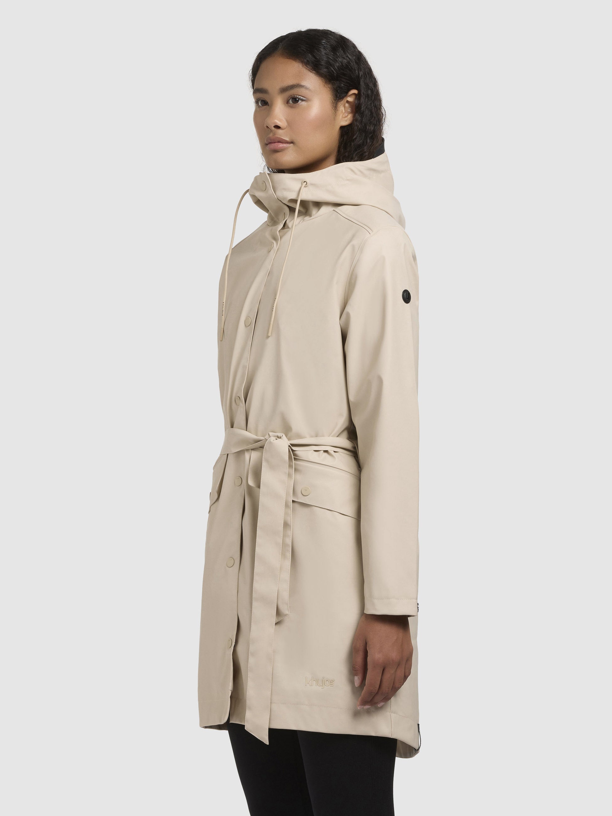 khujo-mantel-quinn-beige-damen-regenmantel-mit-kapuze image 5