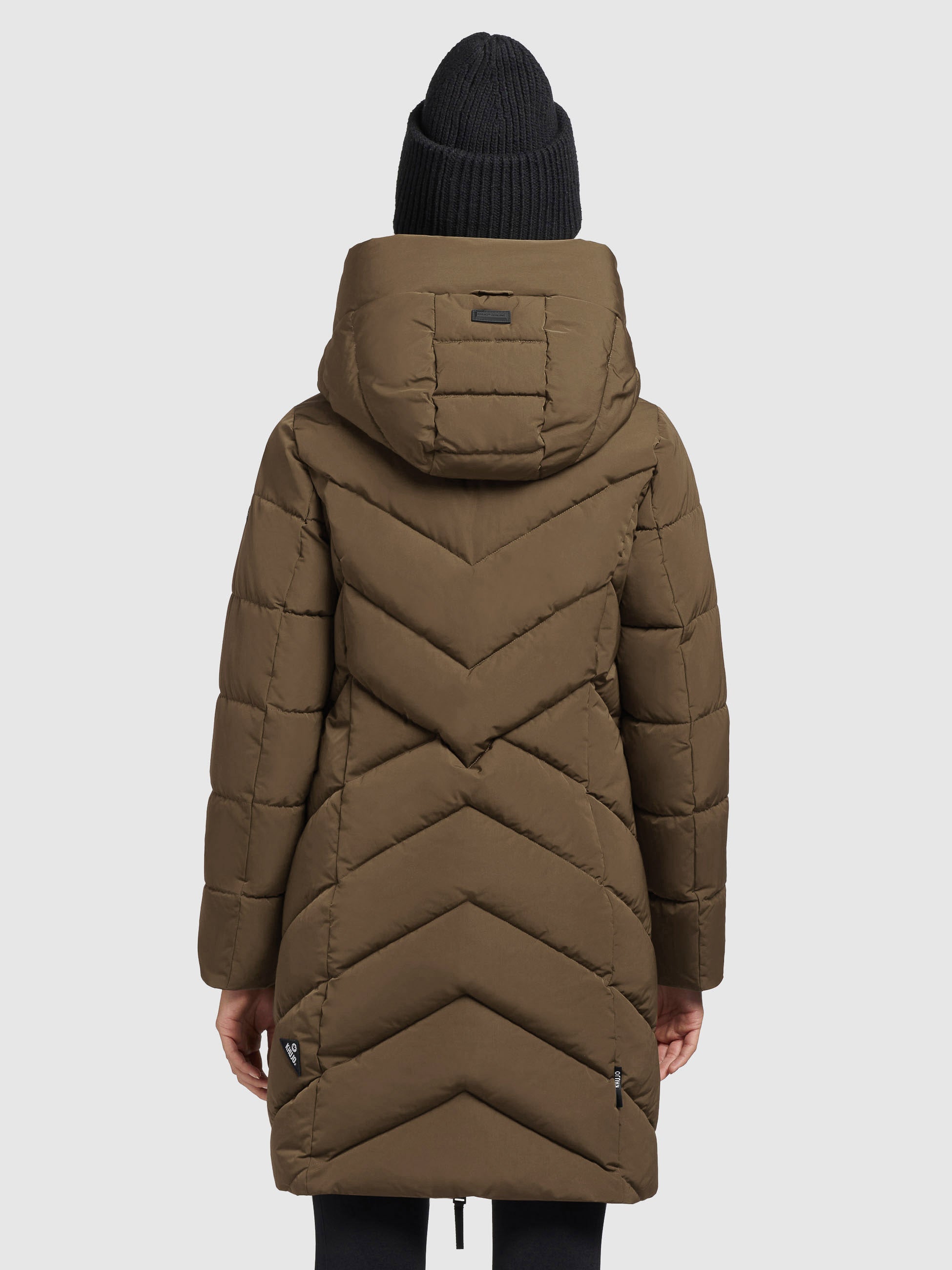 khujo-mantel-darka-damen-steppmantel-braun-regular-fit image 3