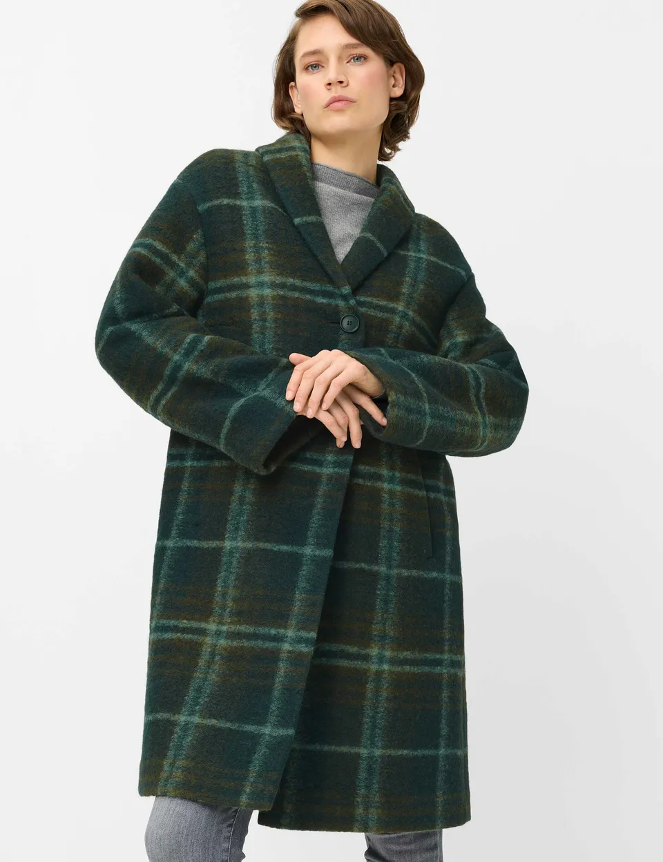 fuchs-schmitt-kurzmantel-trentino-damen-mantel-im-karo-design image 1