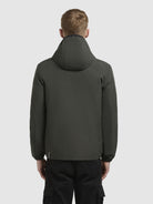 khujo-hamza-damen-jacke-dunkelgr-n-regular-fit-kapuzenjacke image 3
