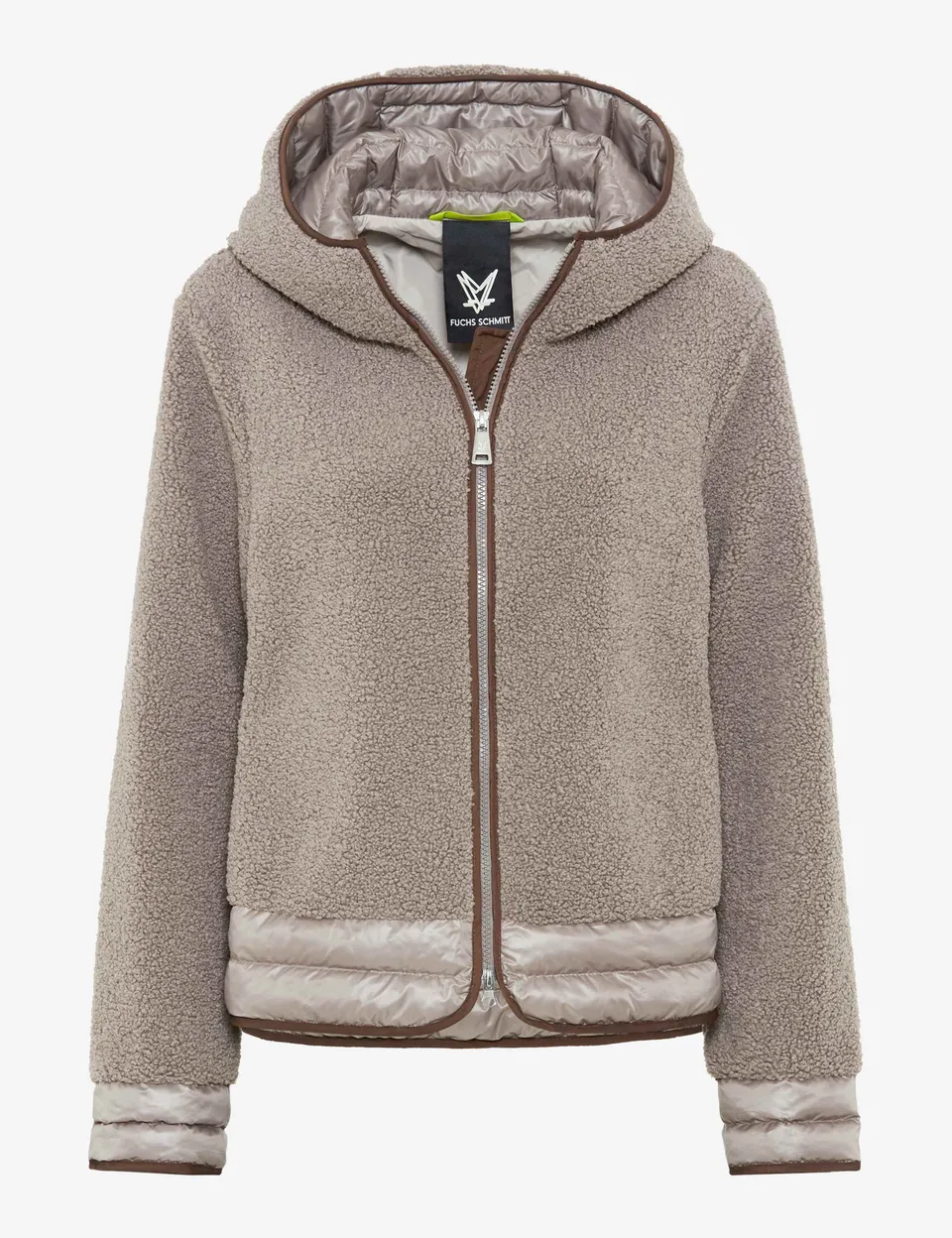 fuchs-schmitt-teddyjacke-leipzig-damen-jacke-mit-wattierter-kapuze-und-rei-versc image 1