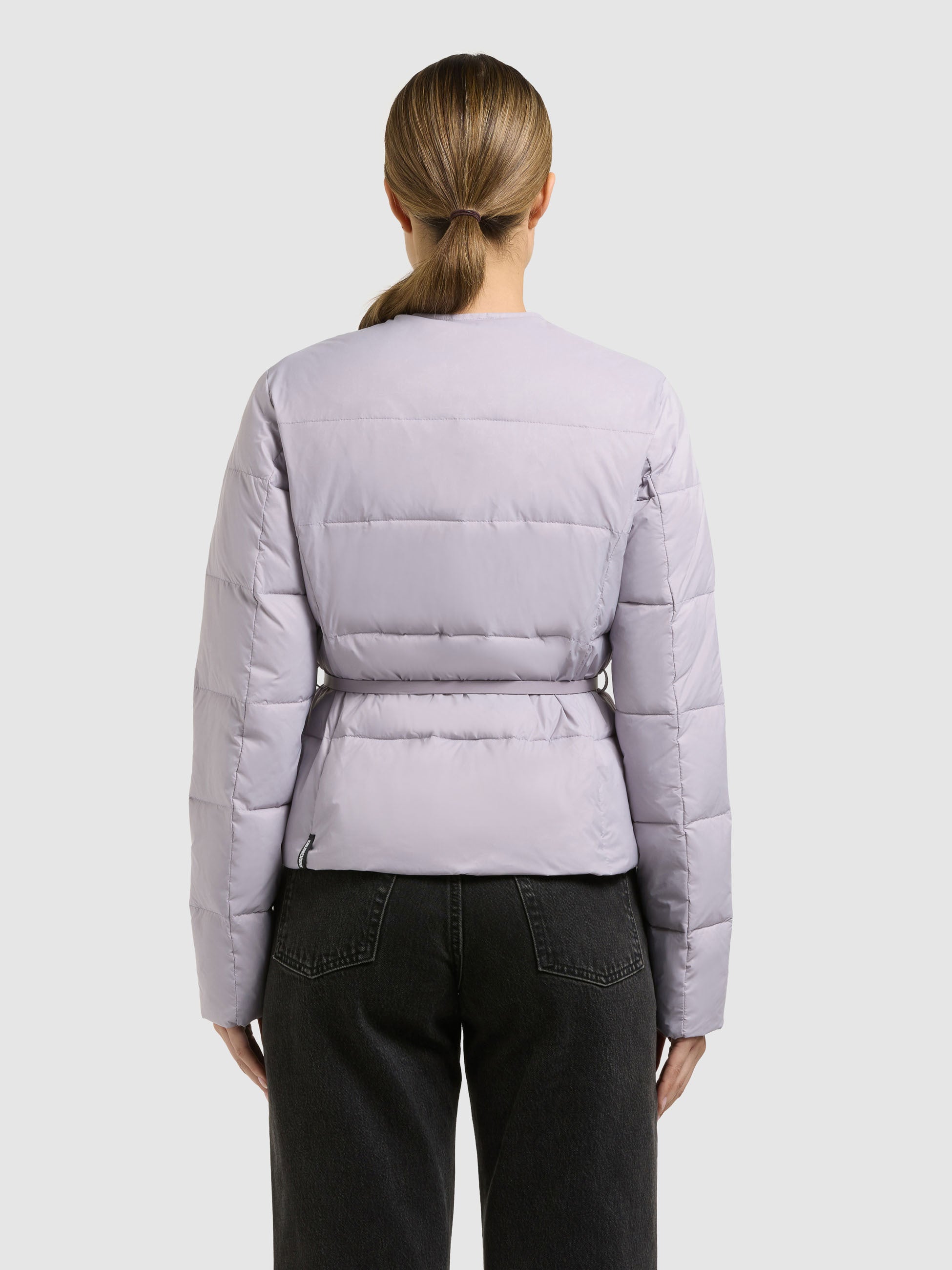 khujo-steppjacke-cinnia-summer-lilac-damen-sommerjacke-kragenlos-mit-g-rtel image 3