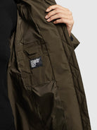 khujo-mantel-darka-khaki-damen-steppmantel-regular-fit image 8