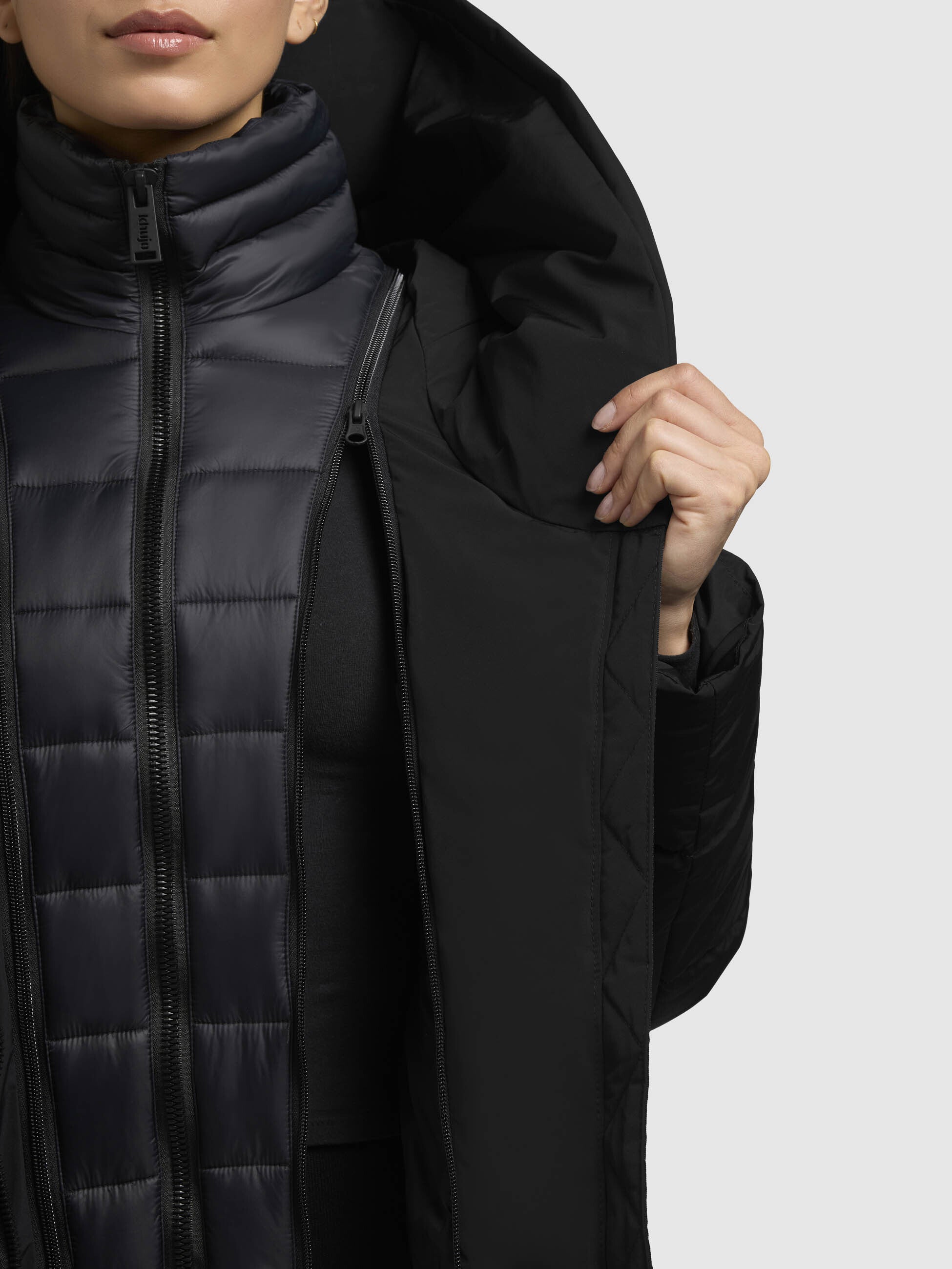 khujo-tenx-steppjacke-parka-schwarz-mit-einsatz image 8