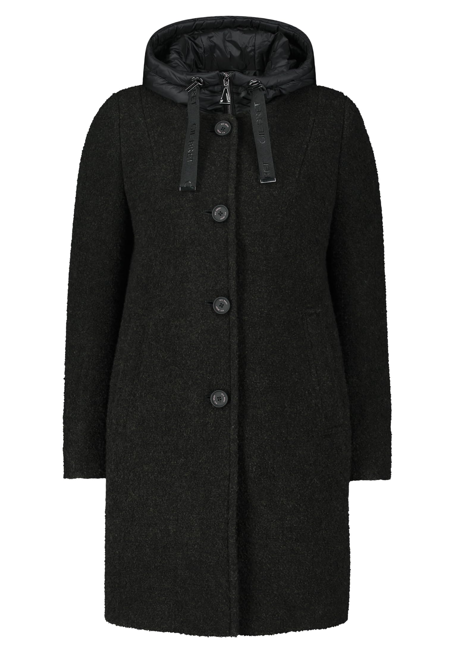 gil-bret-wanda-damen-wollmantel-dark-green-melange-gr-42 image 1