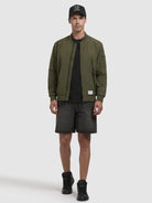 khujo-jacke-listener-bomberjacke-olivgr-n-damen image 6