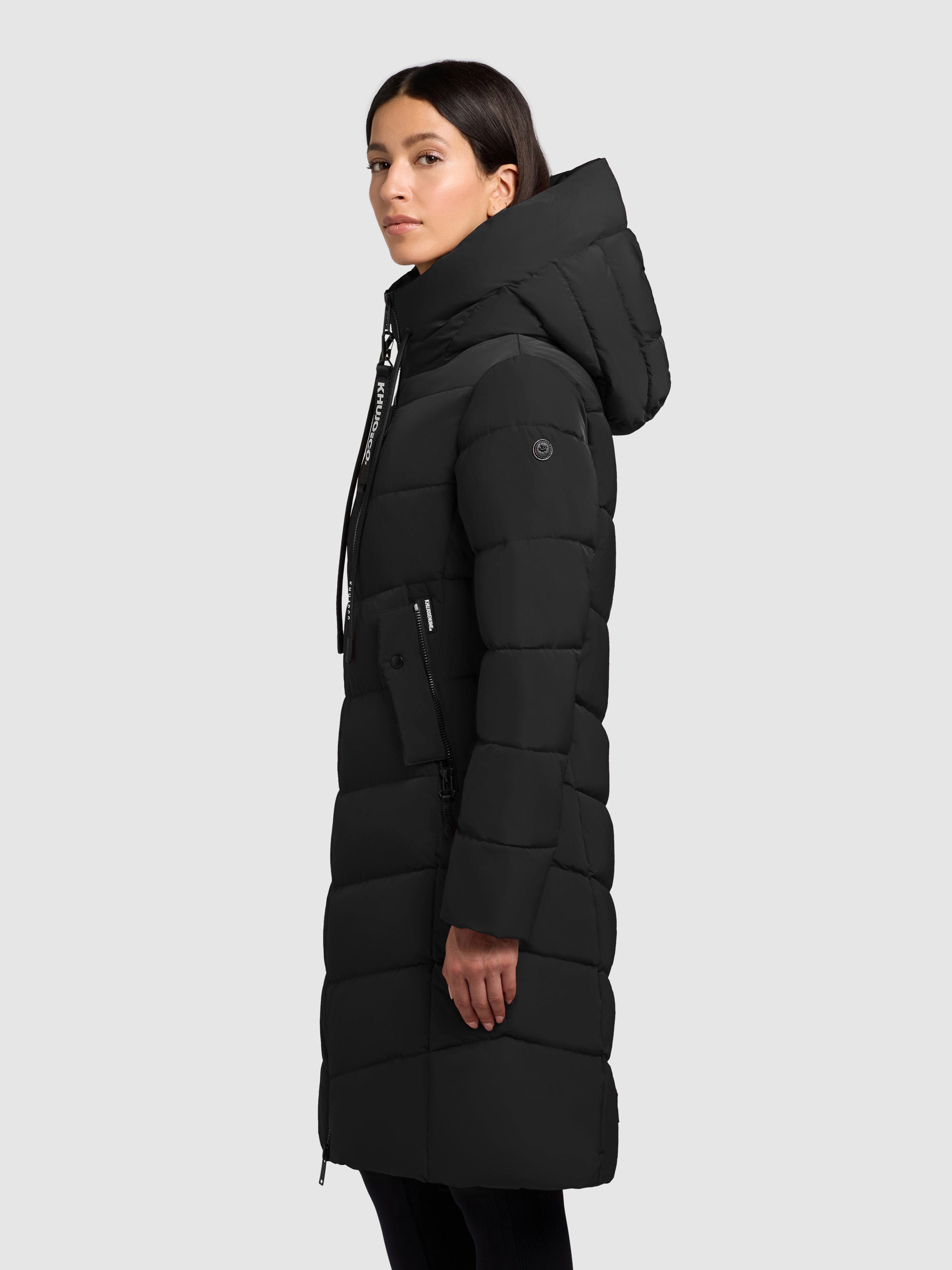 khujo-mantel-mikia2-black-knielanger-steppmantel-damen-schwarz image 5