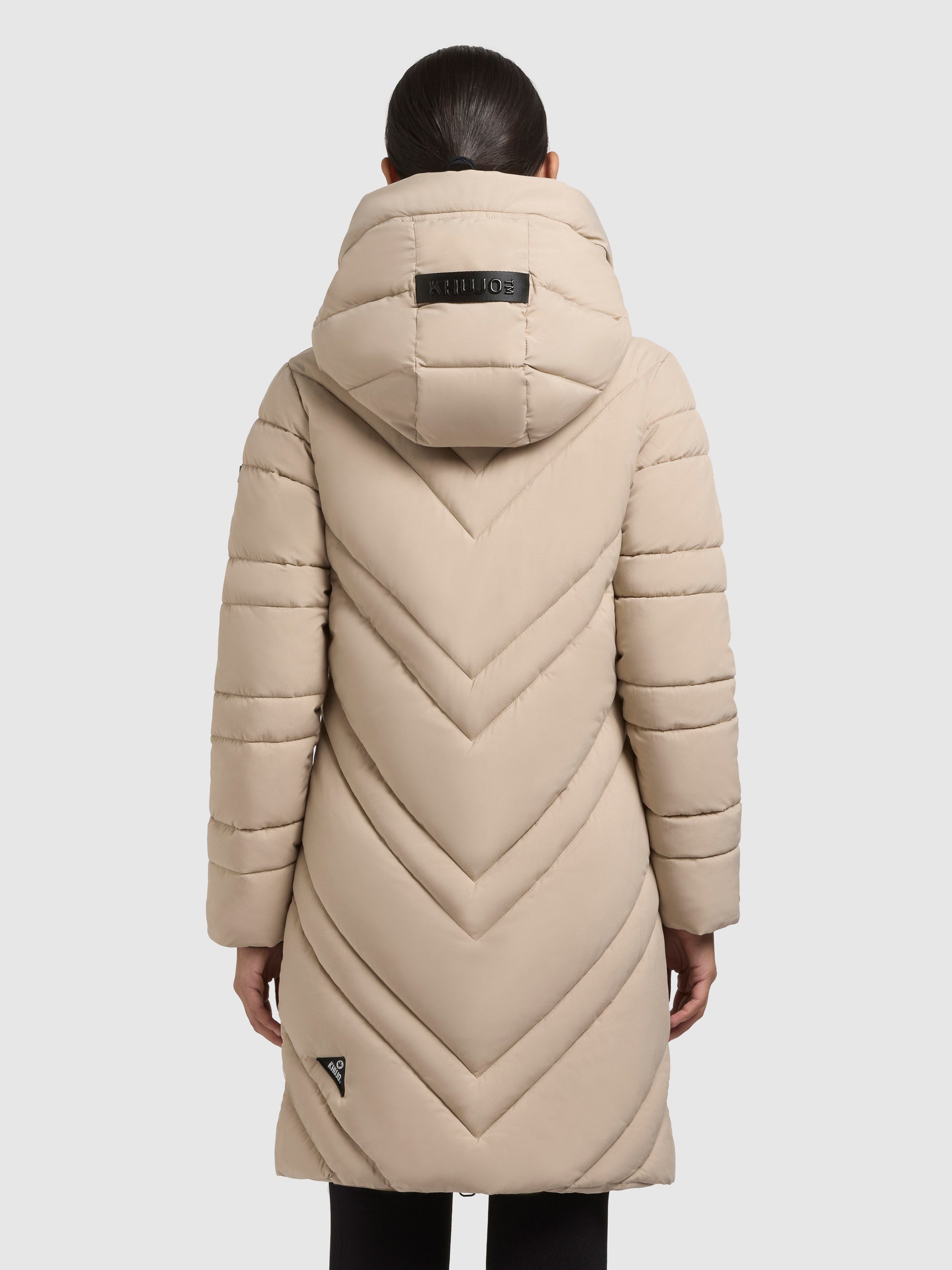 khujo-mantel-taby-macaroon-beige-damen-steppmantel image 3