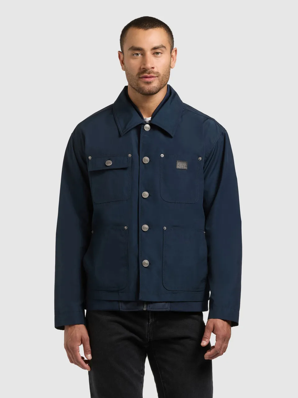 khujo-jacke-raise-atlantic-blue-fieldjacket-regular-fit image 1