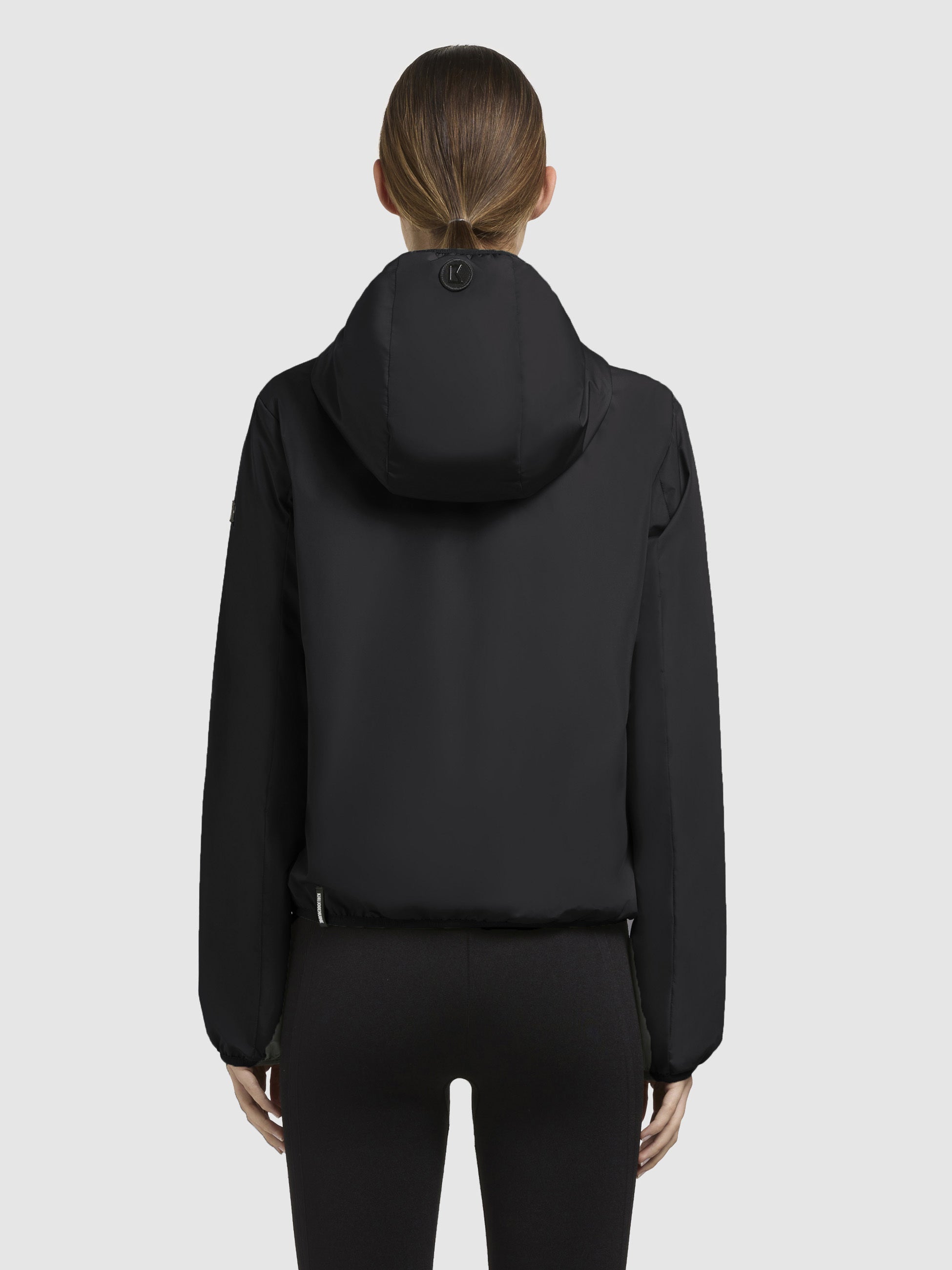 khujo-shelly-with-bag-damen-jacke-schwarz-blouson-h-ftlang-mit-kapuze image 3
