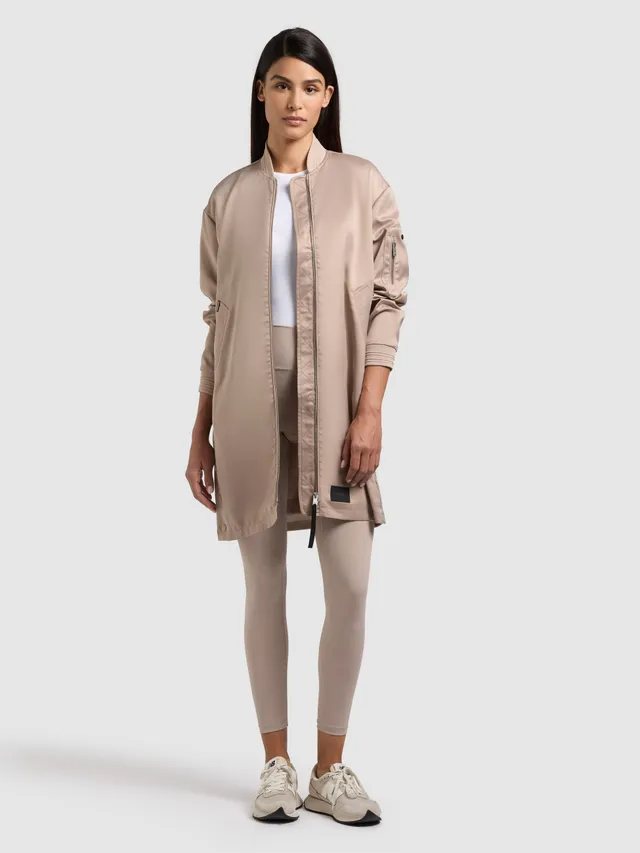 khujo-mantel-tindra-latte-beige-damen-blousonmantel image 1