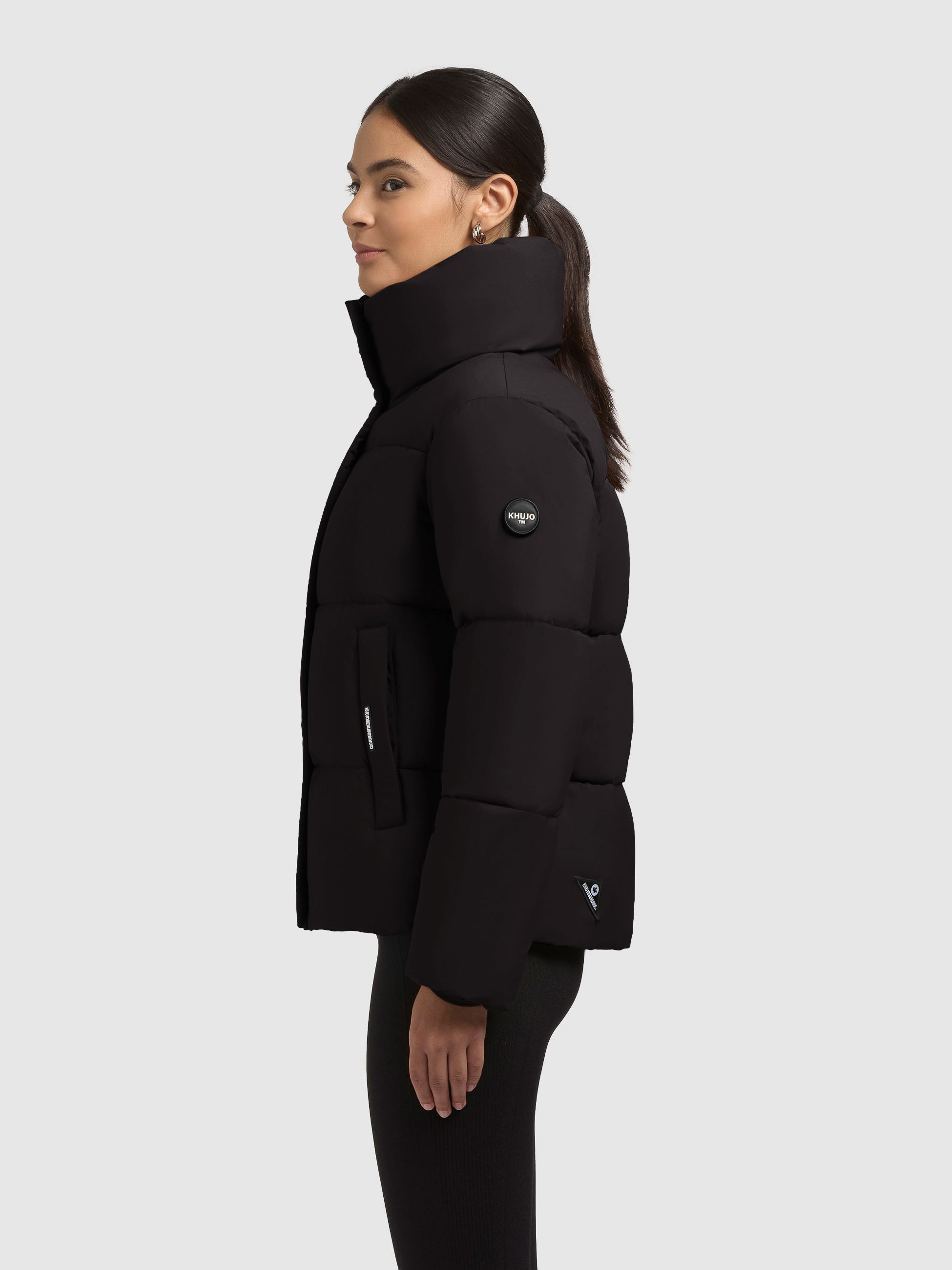 khujo-jacke-rinja2-matt-black-damen-steppjacke image 5