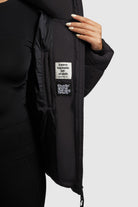khujo-jacke-dafna-black-damen-steppjacke-kurz-slim-fit image 8