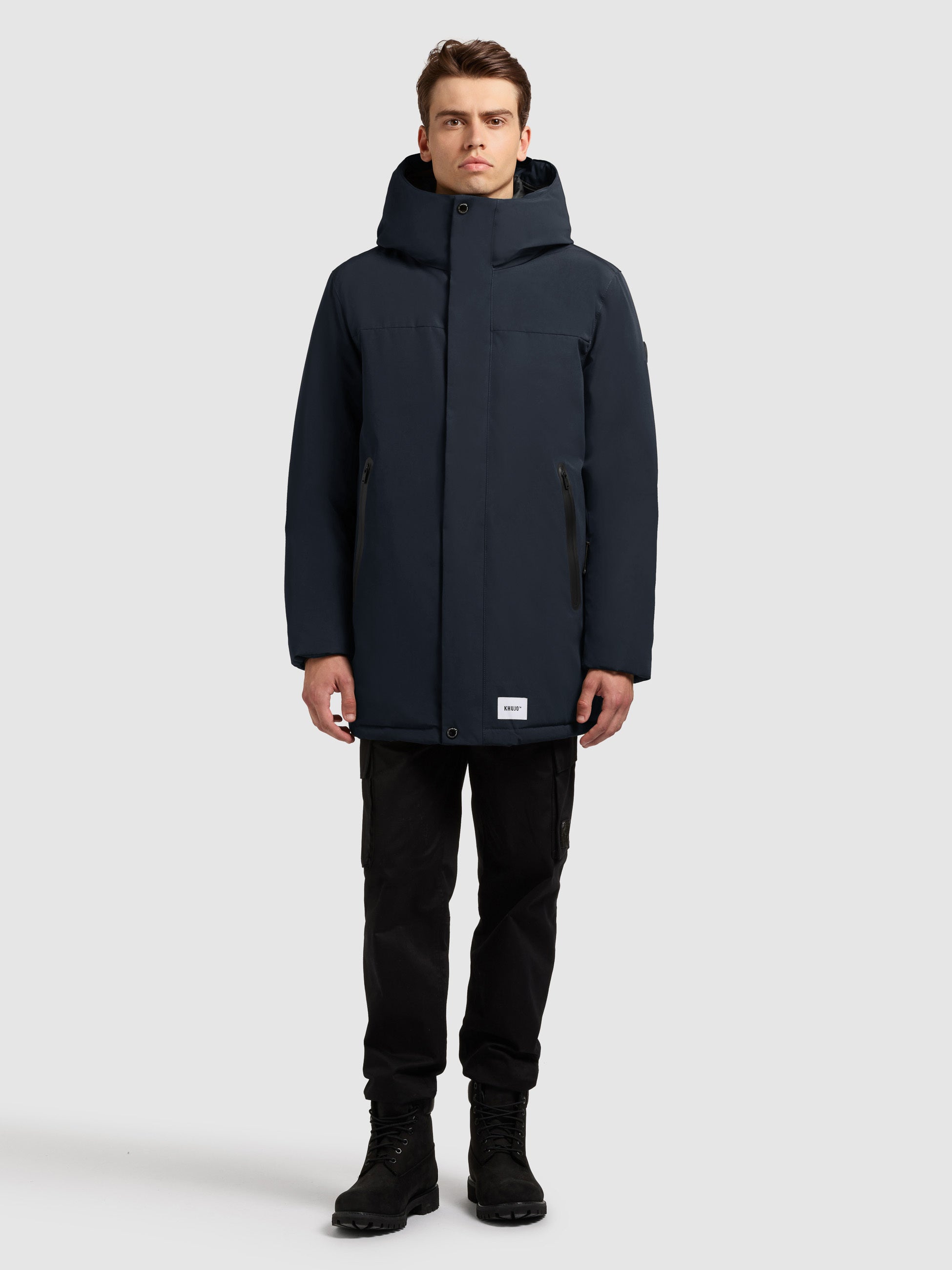 khujo-kann2-parka-port-blue-warm-wattierte-winterjacke-mit-kapuze image 4