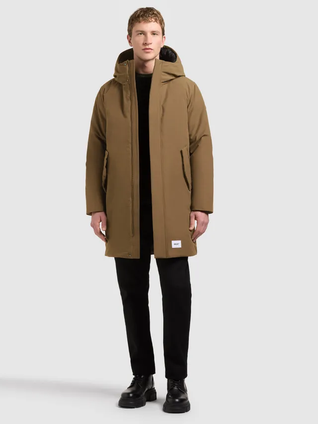 khujo-mantel-fogg2-oozey-brown-damen-parka-regular-fit image 1