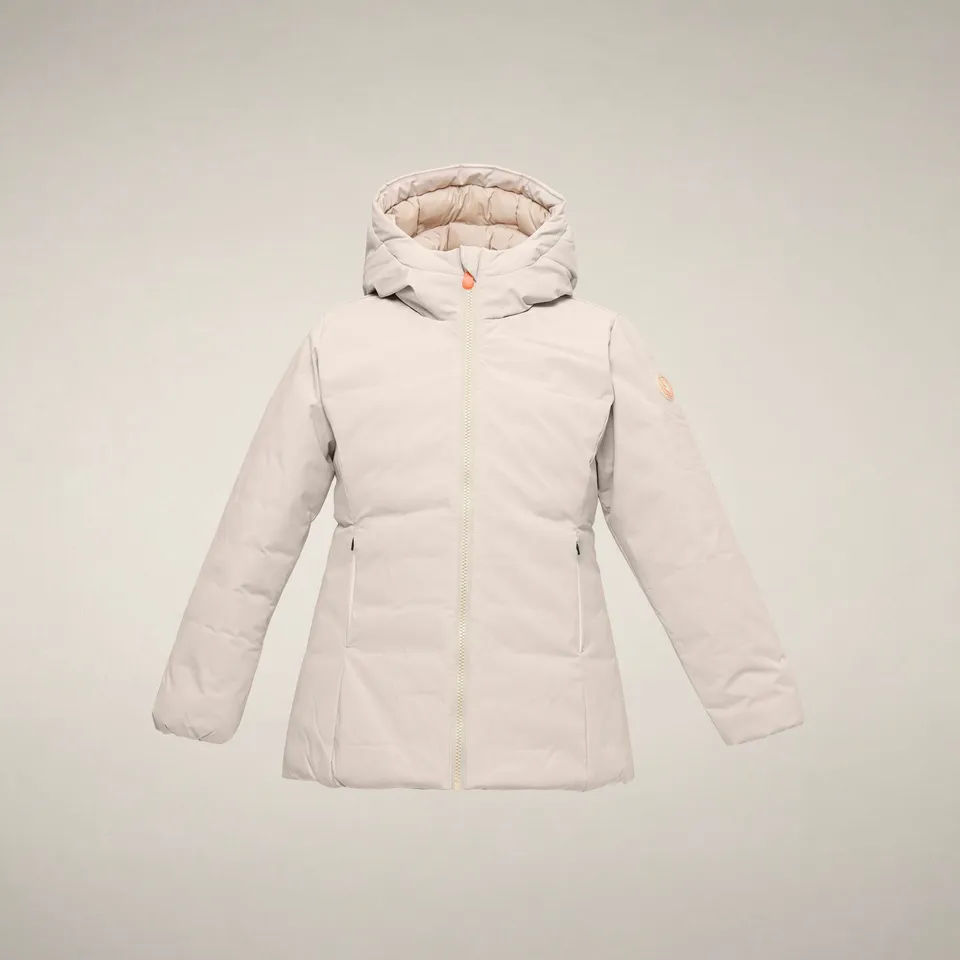 save-the-duck-cassie-m-dchen-parka-regenjacke-in-rainy-beige image 1