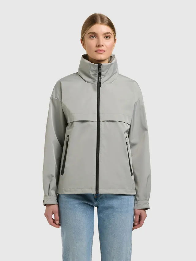 khujo-jacke-raibe2-cloud-green-h-ftlange-sommerjacke-mit-verstaubarer-kapuze image 1