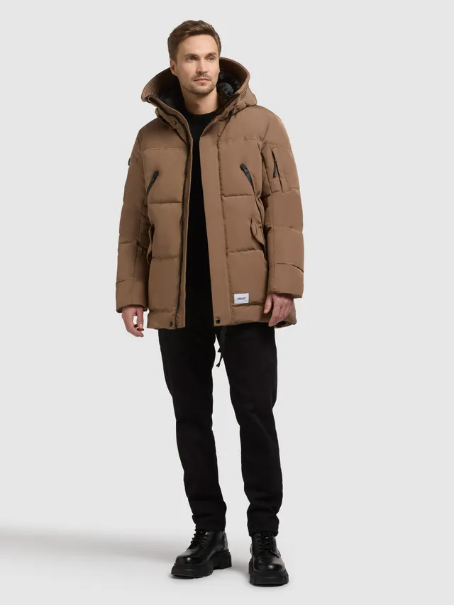 khujo-jacke-kanf2-rust-brown-steppjacke image 1