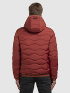 khujo-jacke-omer-rotbraun-damen-steppjacke-h-ftlang-mit-kapuze image 3
