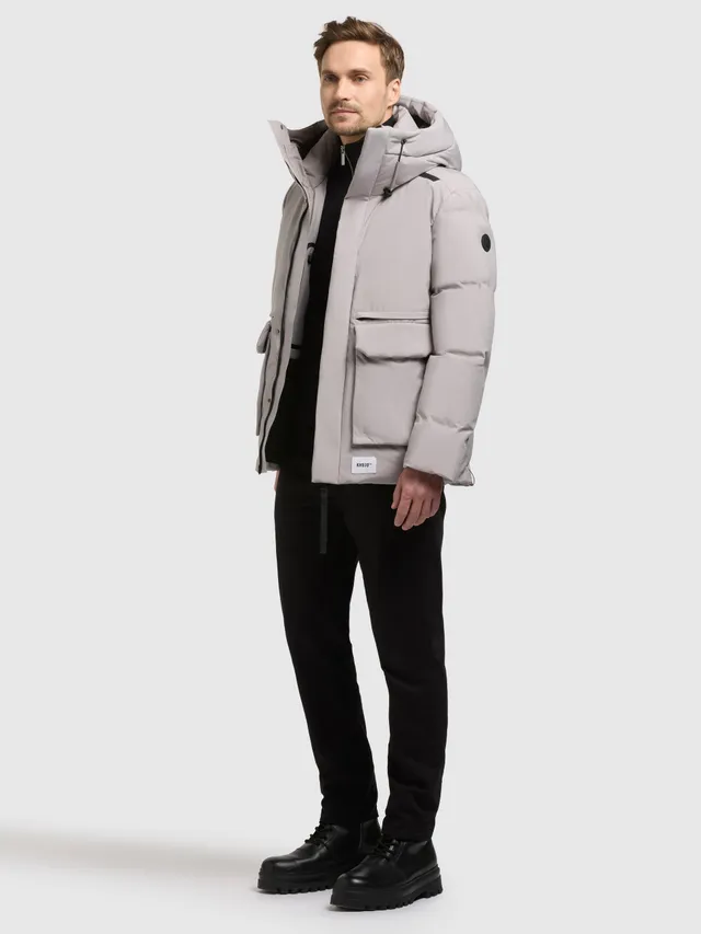 khujo-dave-winterjacke-blizzard-gray-mit-kapuze-regular-fit image 1