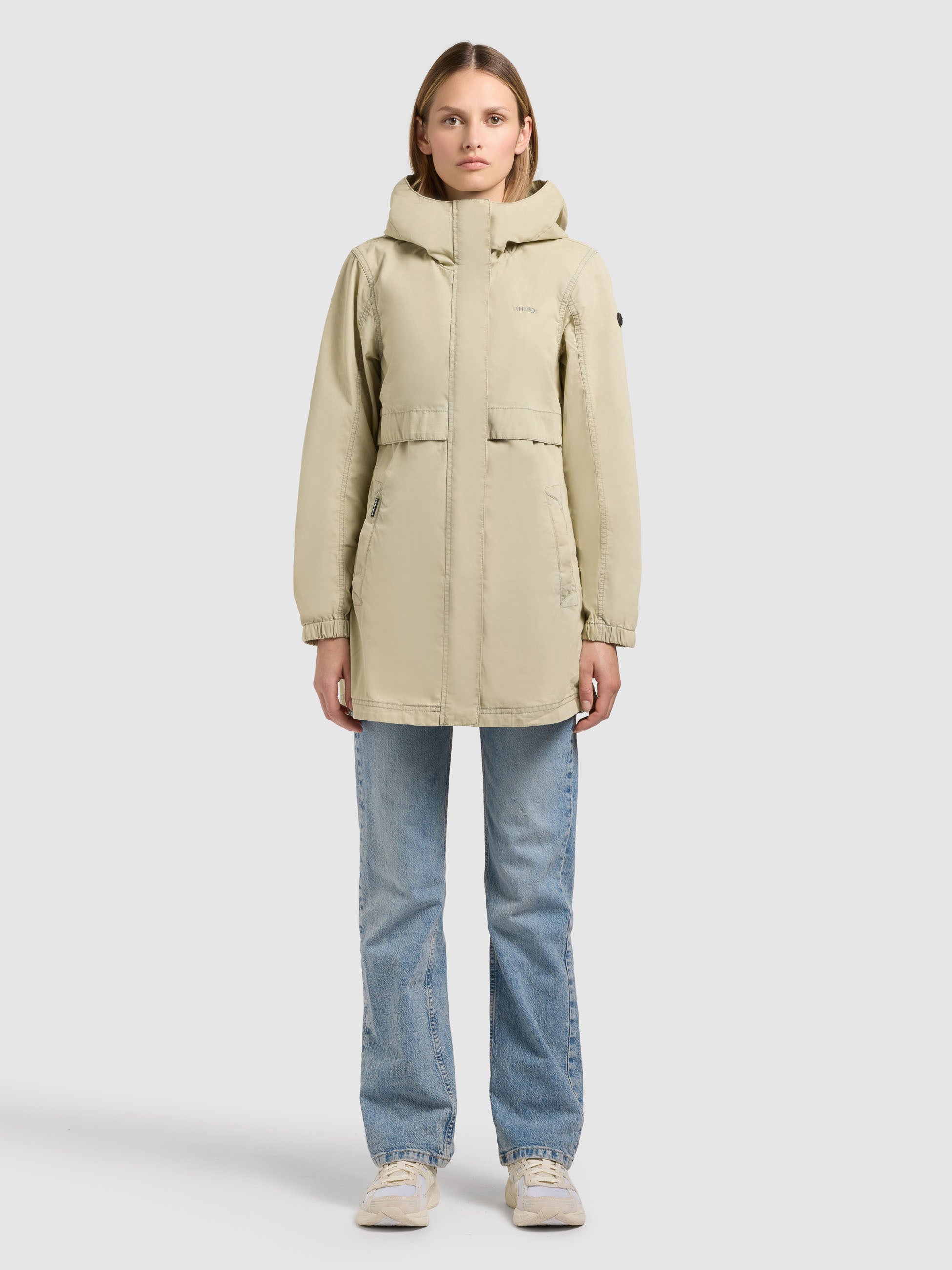 khujo-jacke-brava-cloud-green-slim-fit-kapuzenjacke-sommer image 2