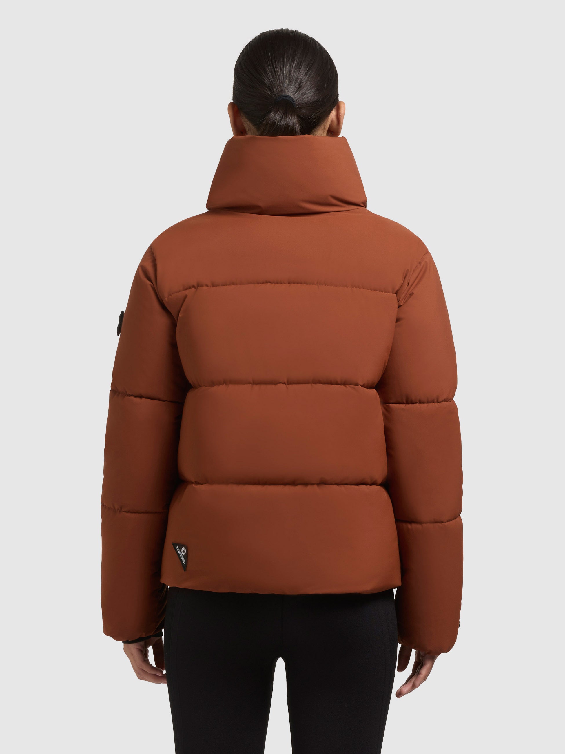 khujo-jacke-rinja2-matt-russet-brown-steppjacke-loose-fit image 3