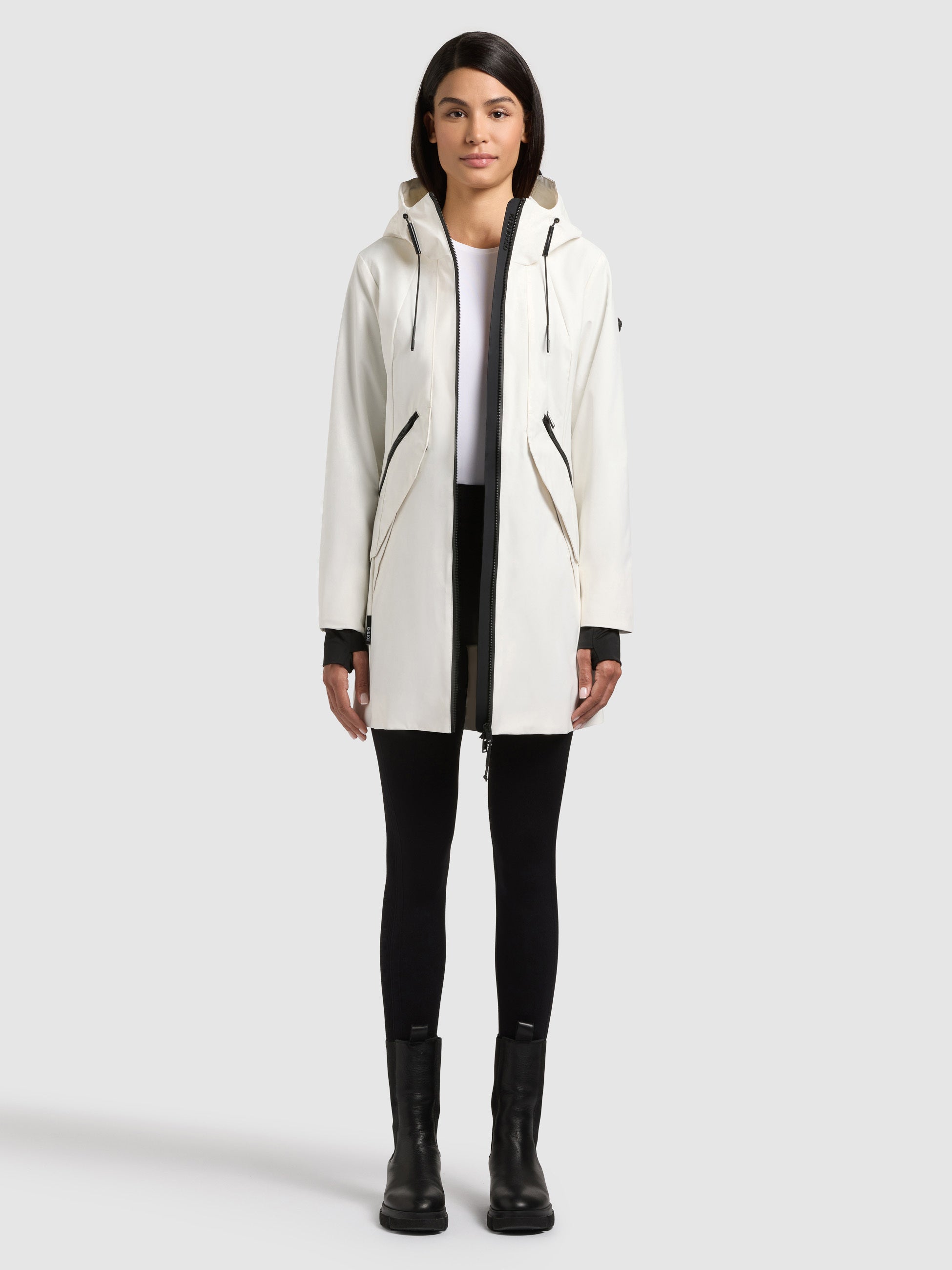 khujo-eiza-regenmantel-sommerjacke-off-white image 6
