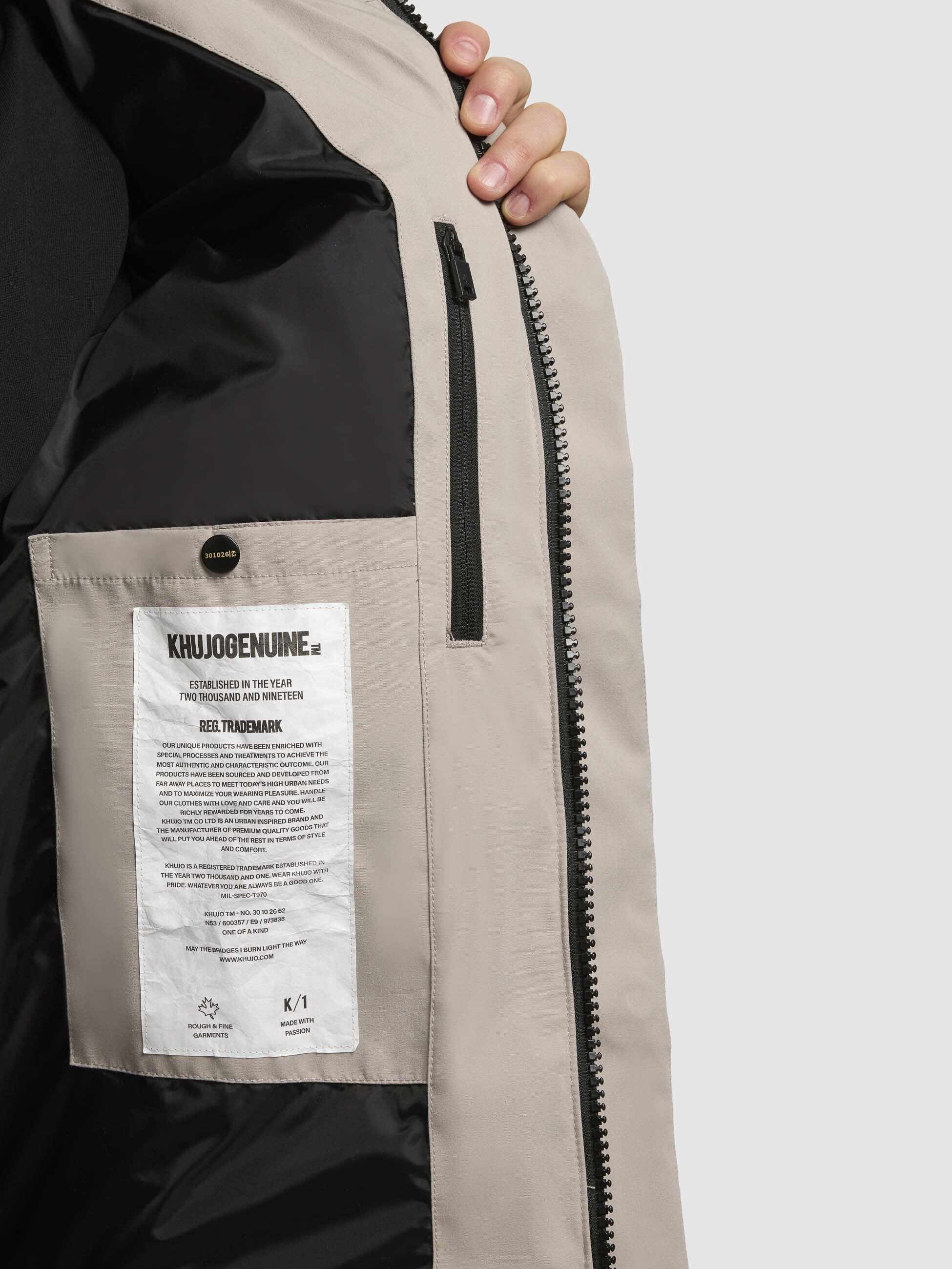 khujo-jacke-tato-hellgrau-steppjacke-h-ftlang image 8