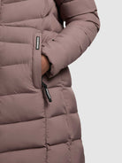 khujo-jacke-tuhani2-matt-altrosa-leichte-damen-steppjacke image 7