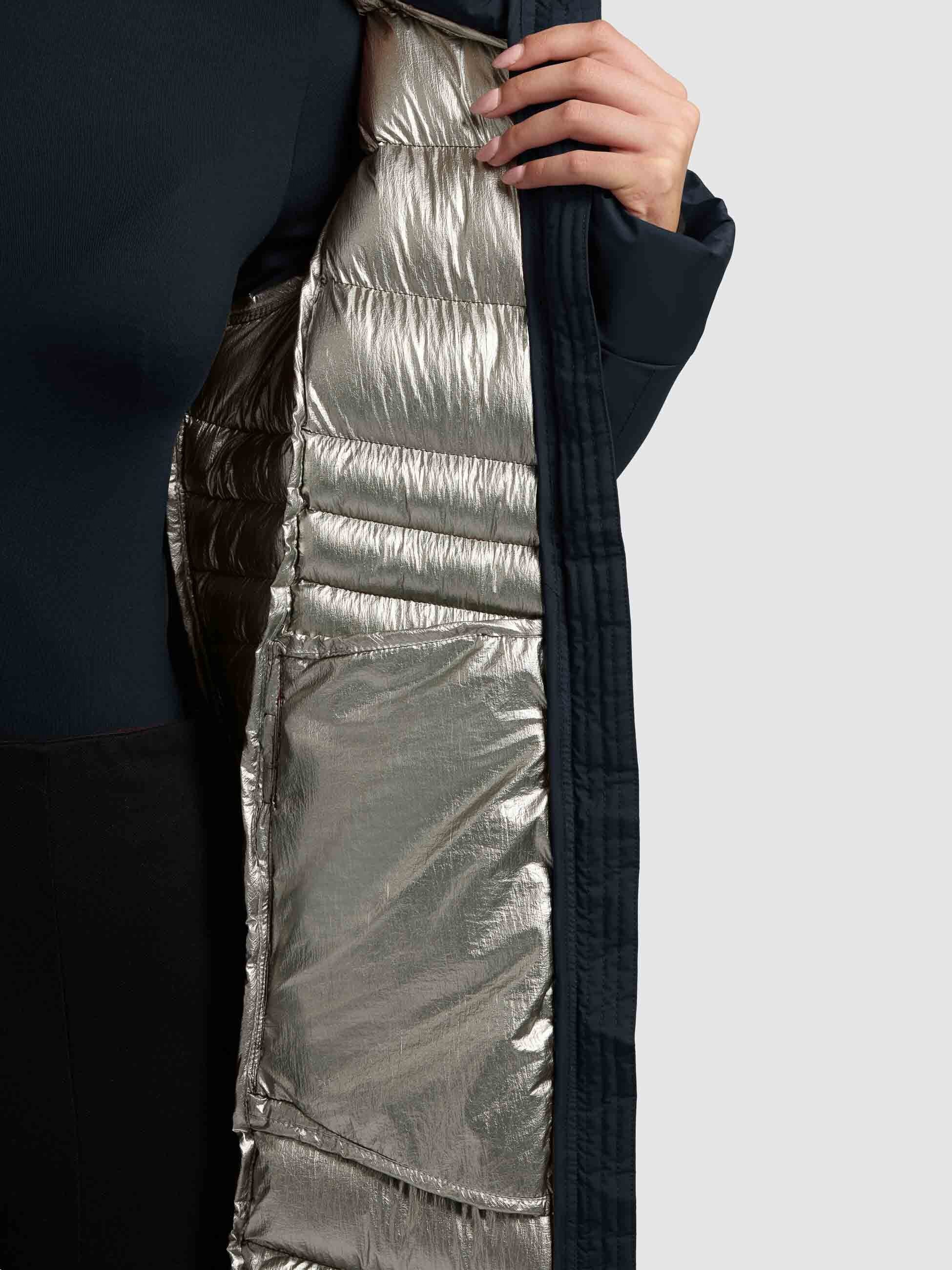 khujo-mantel-lava-port-blue-damen-kurzmantel-slim-fit-steppjacke image 8