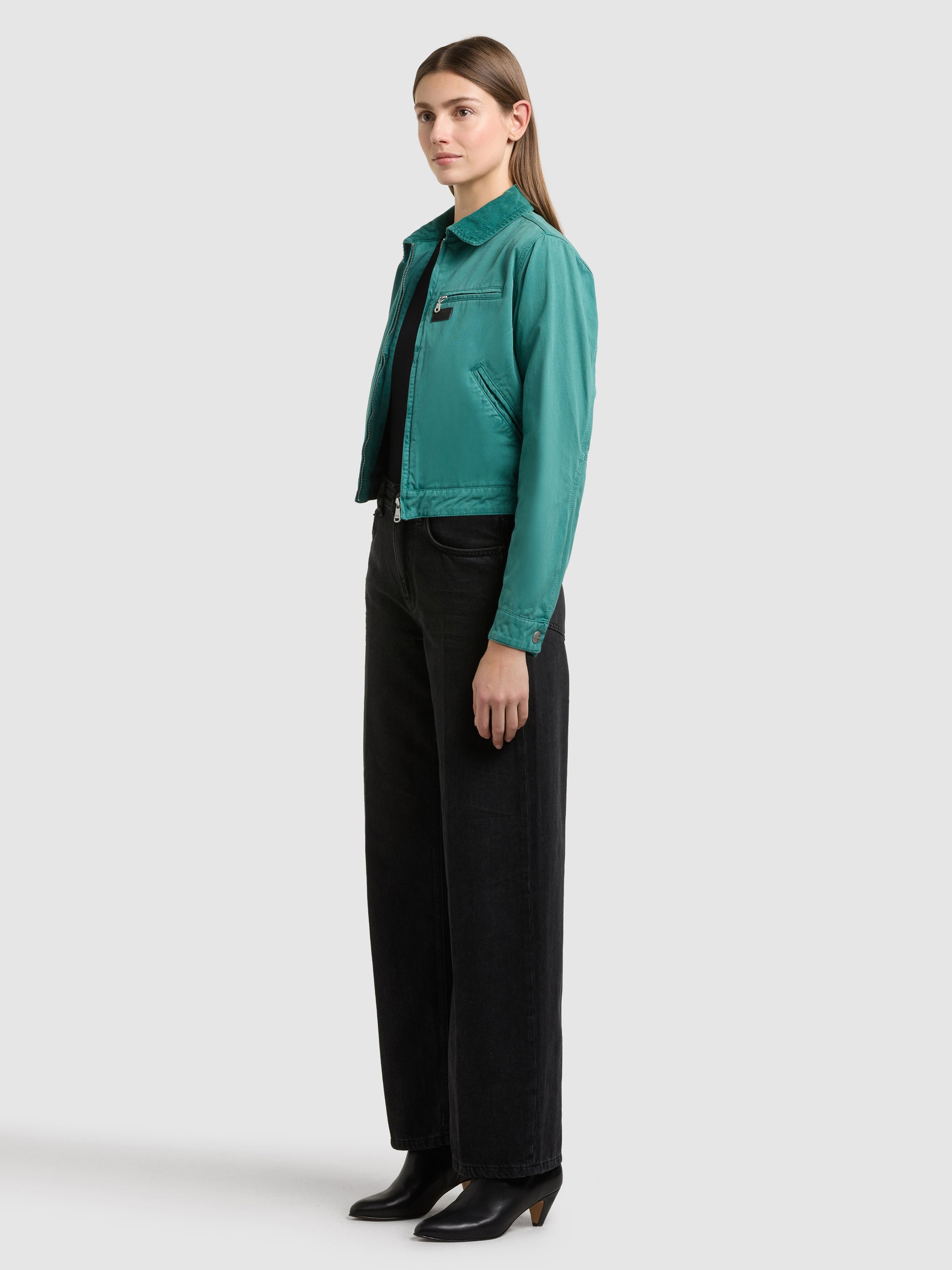khujo-jacke-georgia-blouson-sommerjacke-north-sea-teal image 2