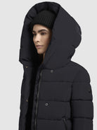 khujo-jacke-camea-black-steppjacke image 7