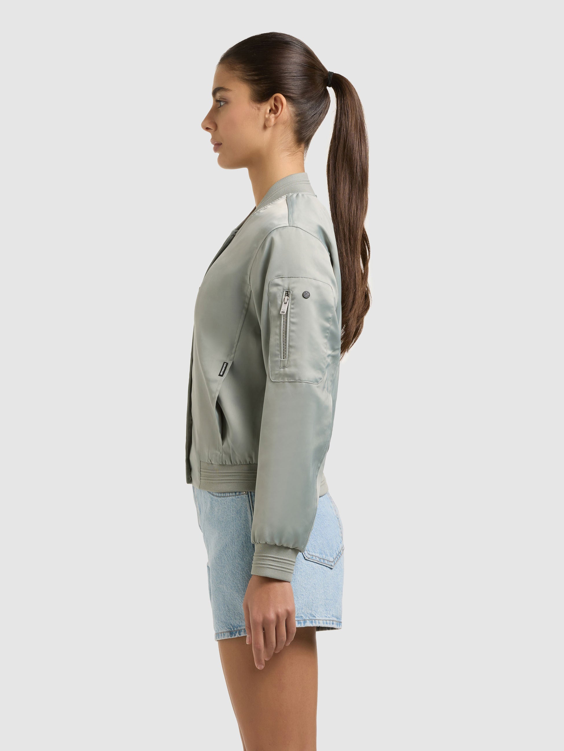 khujo-jacke-tami-cloud-green-bomberjacke-f-r-damen image 5