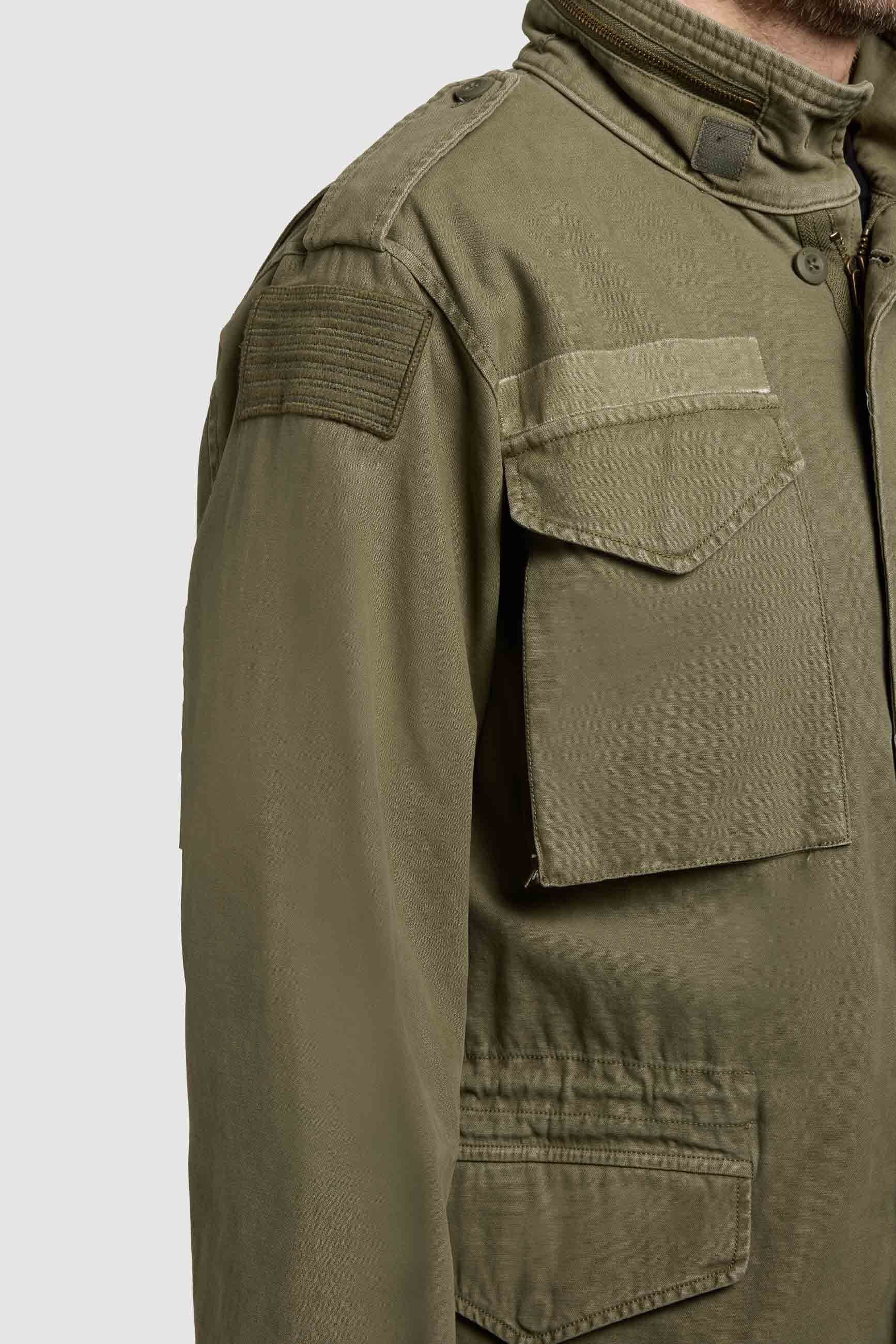 khujo-jacke-gene-olive-damen-fieldjacket-regular-fit image 8