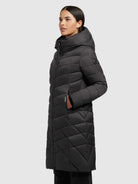 khujo-mantel-odana3-dark-gray-wattierter-steppmantel-knielang-damen image 5