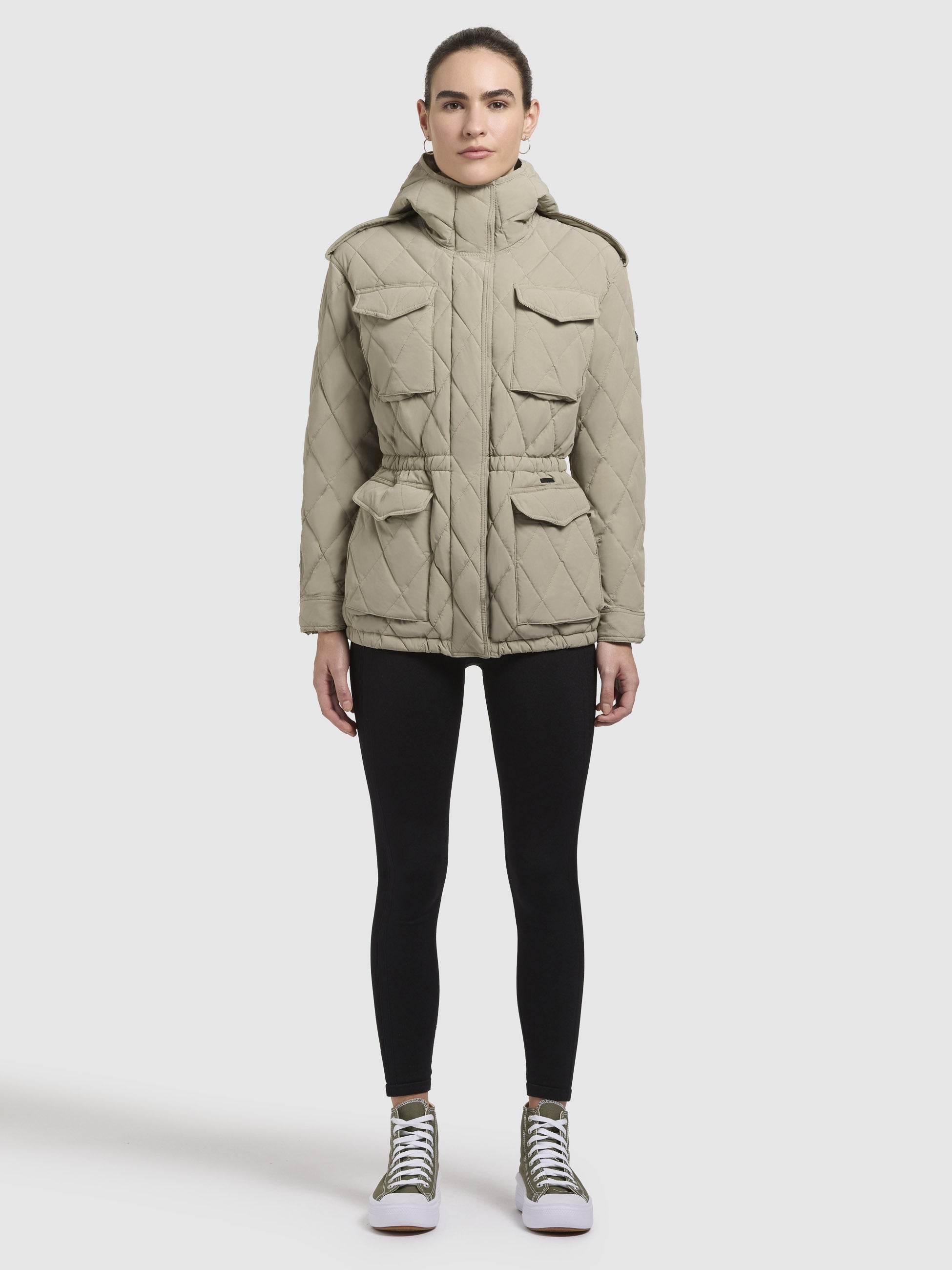 khujo-jacke-alimina-blassgr-n-steppjacke-damen-tailliert image 6